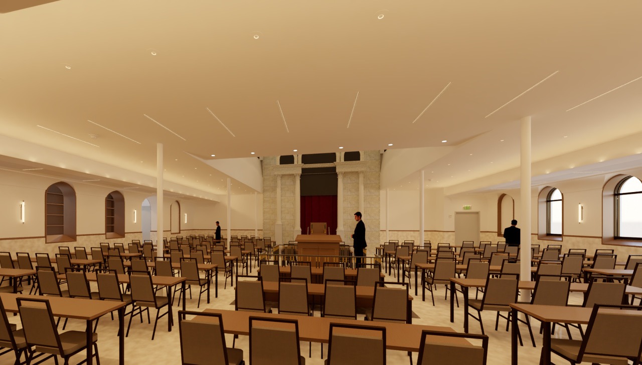 High-quality commercial construction detail work