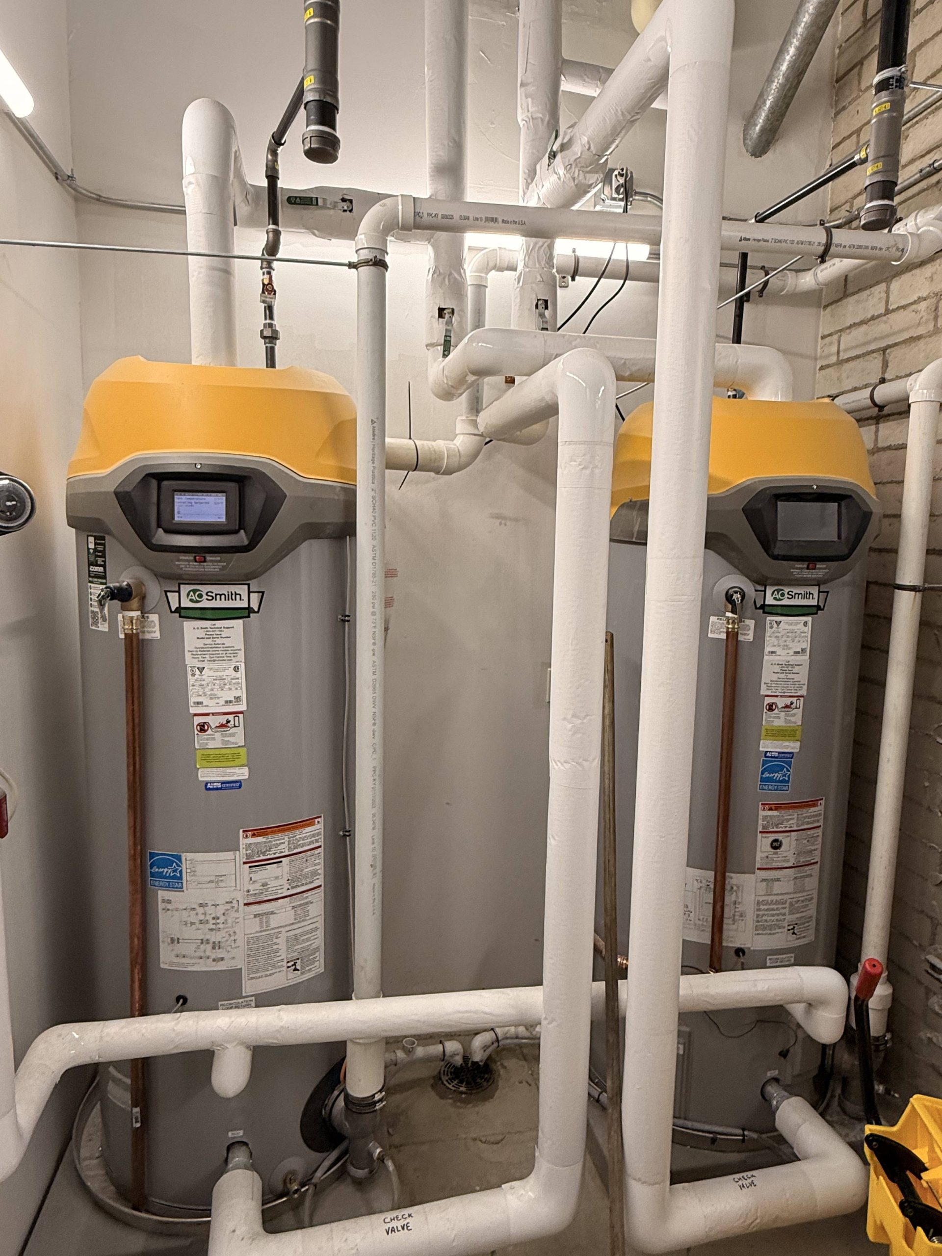 Commercial construction detail showing quality craftsmanship