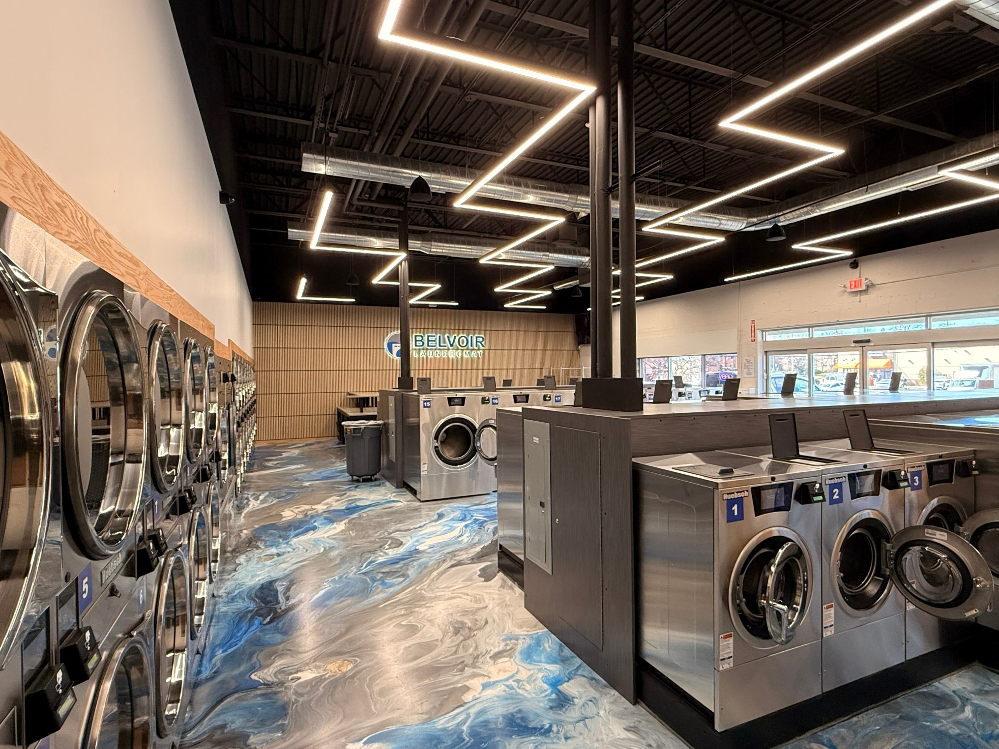 Professional commercial construction interior