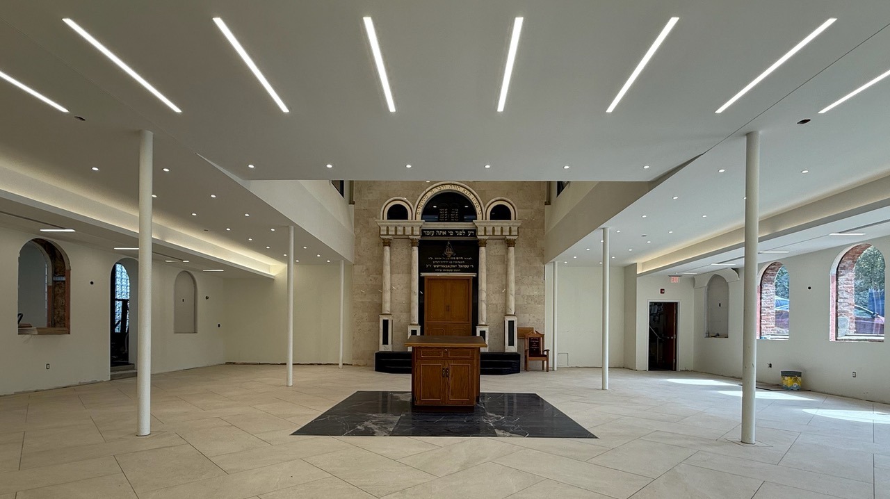 Professional commercial construction interior